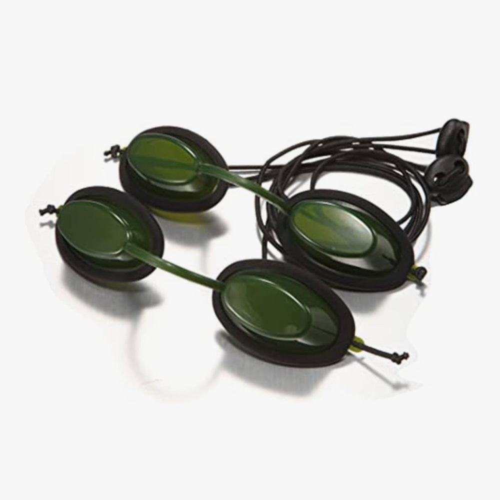 Laser, Tanning, IPL Goggles 2 Pair with Case - BRAND NEW